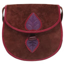 SAINT LAURENT Shoulder Bag Suede Brown Auth BA3599-13