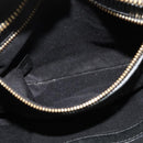 Chloe Etel Hand Bag Leather 2way Black Gold Auth BA3601-11