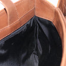 BVLGARI Logo Mania Shoulder Bag Canvas Orange Gold Auth BA3606-19