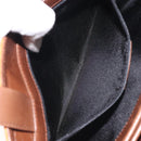 BVLGARI Logo Mania Shoulder Bag Canvas Orange Gold Auth BA3606-11