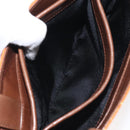 BVLGARI Logo Mania Shoulder Bag Canvas Orange Gold Auth BA3606-21