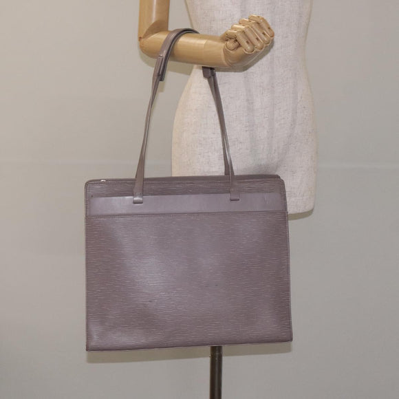 LOUIS VUITTON Epi Croisette GM Tote Bag Lilac M5250B LV Auth BA3609