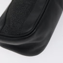 GUCCI Web Sherry Line Accessory Pouch Canvas Red Black 92820 Auth BA3614-14