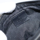 GUCCI Web Sherry Line Accessory Pouch Canvas Red Black 92820 Auth BA3614-18