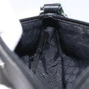 GUCCI Web Sherry Line Accessory Pouch Canvas Red Black 92820 Auth BA3614-20