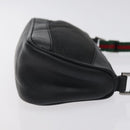 GUCCI Web Sherry Line Accessory Pouch Canvas Red Black 92820 Auth BA3614-3