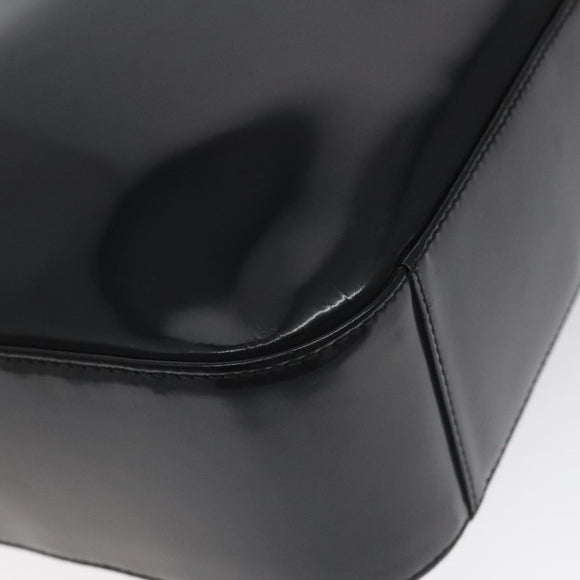 GUCCI Shoulder Bag Patent leather Black 000 1013 0506 Auth BA3619