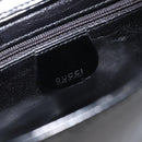 GUCCI Shoulder Bag Patent leather Black 000 1013 0506 Auth BA3619-14