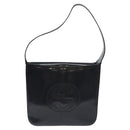 GUCCI Shoulder Bag Patent leather Black 000 1013 0506 Auth BA3619-2