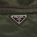 PRADA Tote Bag Nylon Khaki Auth BA3622-18