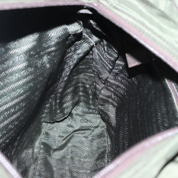 PRADA Tote Bag Nylon Khaki Auth BA3622