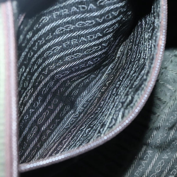 PRADA Tote Bag Nylon Khaki Auth BA3622