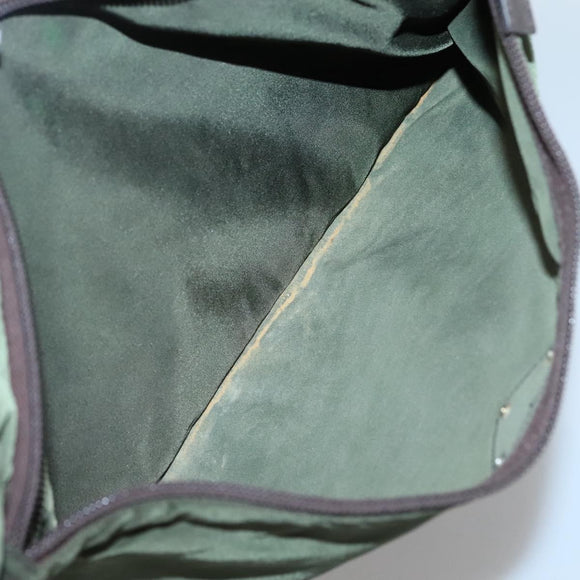 PRADA Tote Bag Nylon Khaki Auth BA3622