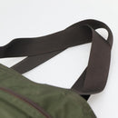 PRADA Tote Bag Nylon Khaki Auth BA3622-14