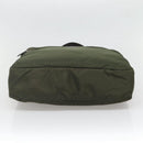PRADA Tote Bag Nylon Khaki Auth BA3622-5