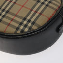 Burberrys Nova Check Shoulder Bag Canvas Beige Auth BA3623-10