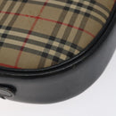 Burberrys Nova Check Shoulder Bag Canvas Beige Auth BA3623-13