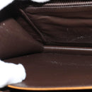 BALLY Hand Bag Leather 2way Brown Gold Auth BA3625-20