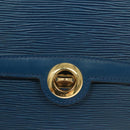 LOUIS VUITTON Epi Pochette Arche Shoulder Bag Blue M52575 LV Auth BA3634-18