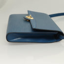 LOUIS VUITTON Epi Pochette Arche Shoulder Bag Blue M52575 LV Auth BA3634-3