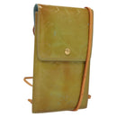 LOUIS VUITTON Monogram Vernis Walker Wallet Baby Blue M91073 LV Auth BA3635-1