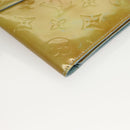 LOUIS VUITTON Monogram Vernis Walker Wallet Baby Blue M91073 LV Auth BA3635-10