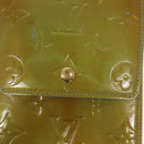 LOUIS VUITTON Monogram Vernis Walker Wallet Baby Blue M91073 LV Auth BA3635-14