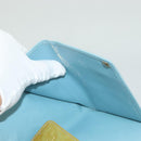 LOUIS VUITTON Monogram Vernis Walker Wallet Baby Blue M91073 LV Auth BA3635-18