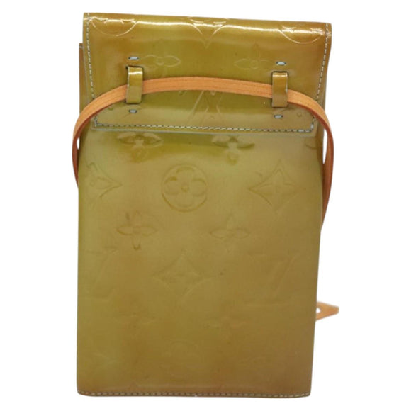 LOUIS VUITTON Monogram Vernis Walker Wallet Baby Blue M91073 LV Auth BA3635