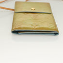 LOUIS VUITTON Monogram Vernis Walker Wallet Baby Blue M91073 LV Auth BA3635-9