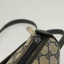 GUCCI GG Supreme Sherry Line Shoulder Bag PVC Navy Gold 89 02 077 Auth BA3642-9