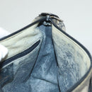 GUCCI GG Supreme Sherry Line Shoulder Bag PVC Navy Gold 89 02 077 Auth BA3642-19