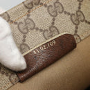 GUCCI GG Supreme Tote Bag PVC Beige 41 02 109 Auth BA3643-12