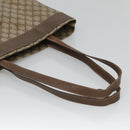 GUCCI GG Supreme Tote Bag PVC Beige 41 02 109 Auth BA3643-7