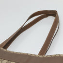 GUCCI GG Supreme Tote Bag PVC Beige 41 02 109 Auth BA3643-8