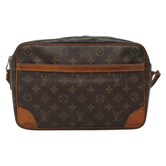 LOUIS VUITTON Monogram Trocadero 30 Shoulder Bag M51272 LV Auth BA3646