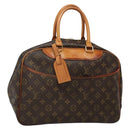 LOUIS VUITTON Monogram Deauville Hand Bag M47270 LV Auth BA3647-1