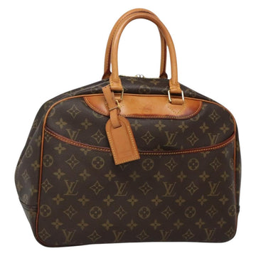 LOUIS VUITTON Monogram Deauville Hand Bag M47270 LV Auth BA3647