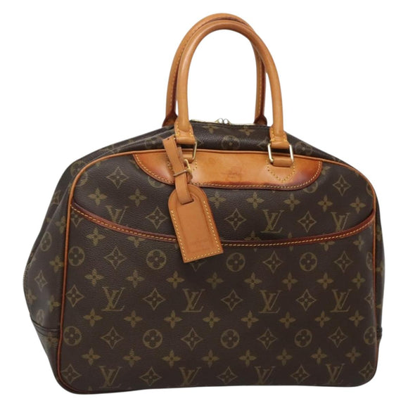 LOUIS VUITTON Monogram Deauville Hand Bag M47270 LV Auth BA3647