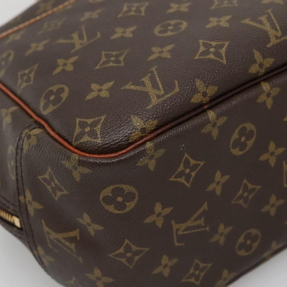 LOUIS VUITTON Monogram Deauville Hand Bag M47270 LV Auth BA3647