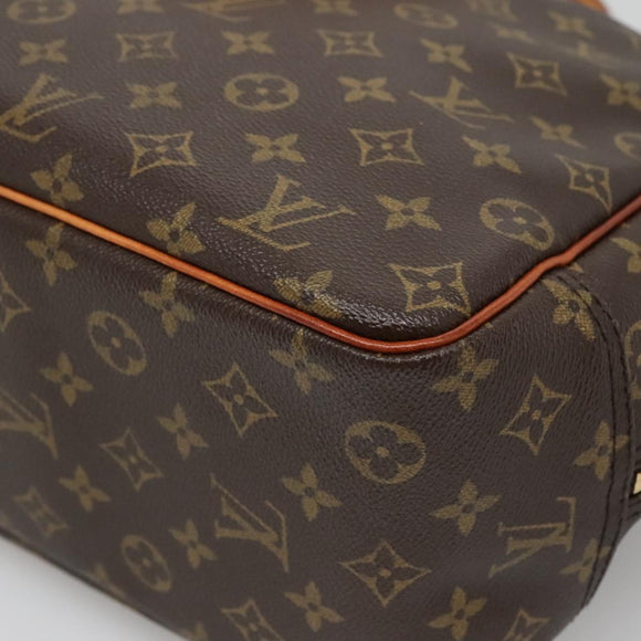 LOUIS VUITTON Monogram Deauville Hand Bag M47270 LV Auth BA3647