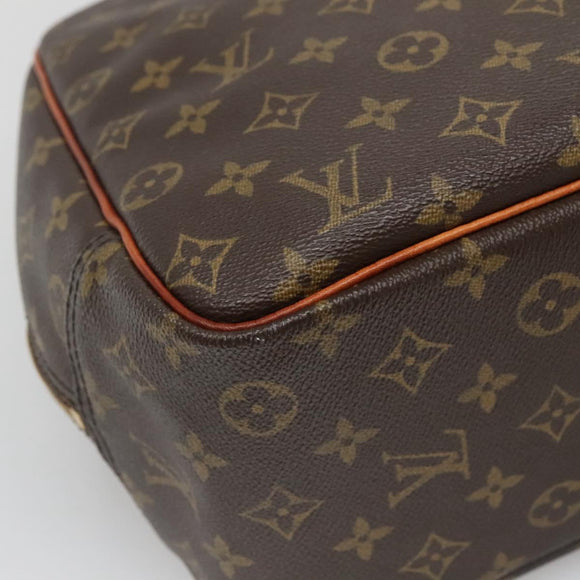 LOUIS VUITTON Monogram Deauville Hand Bag M47270 LV Auth BA3647