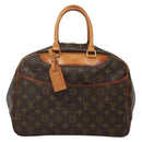LOUIS VUITTON Monogram Deauville Hand Bag M47270 LV Auth BA3647-13