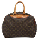 LOUIS VUITTON Monogram Deauville Hand Bag M47270 LV Auth BA3647-2