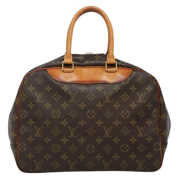 LOUIS VUITTON Monogram Deauville Hand Bag M47270 LV Auth BA3647