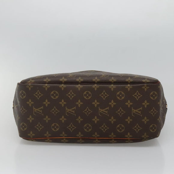 LOUIS VUITTON Monogram Deauville Hand Bag M47270 LV Auth BA3647