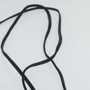 GIVENCHY Shoulder Bag Leather Navy Gold Auth BA3654-8