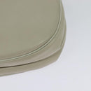 GIVENCHY Shoulder Bag Leather White Gold Auth BA3655-13