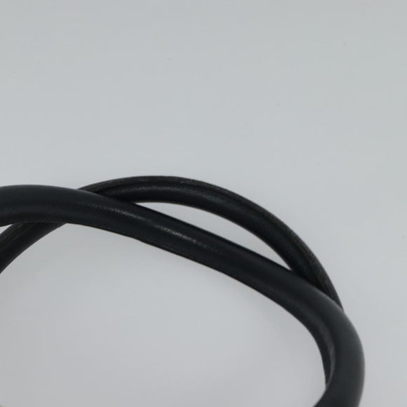 MCM Logogram Vicetos Hand Bag PVC Leather 2way White Gold Auth BA3660