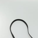 BURBERRY Shoulder Bag Leather Black Silver Auth BA3661-8